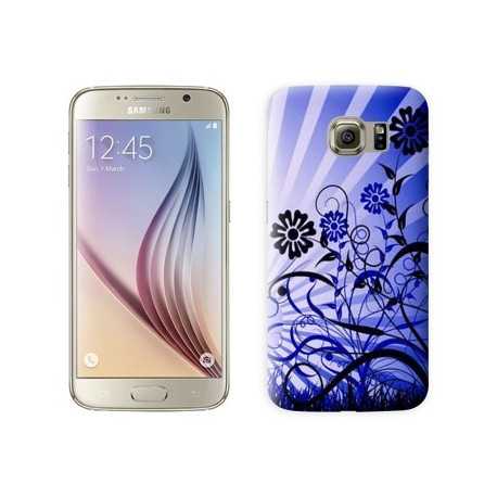 Coque coucher soleil bleu pour Samsung Galaxy S7