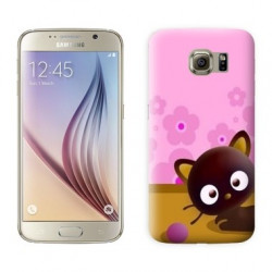 Coque crazy cat pour Samsung Galaxy S7