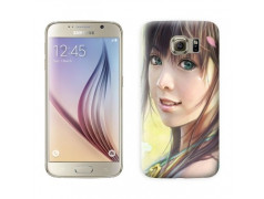 Coque fille manga pour Samsung Galaxy S7