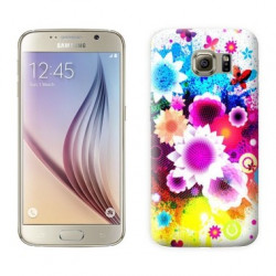 Coque fleurs 5 pour Samsung Galaxy S7