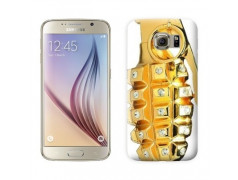 Coque gold grenade pour Samsung Galaxy S7