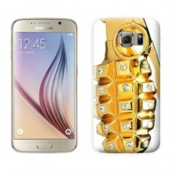 Coque gold grenade pour Samsung Galaxy S7