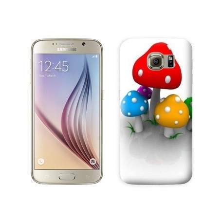 Coque champignons pour Samsung Galaxy S7