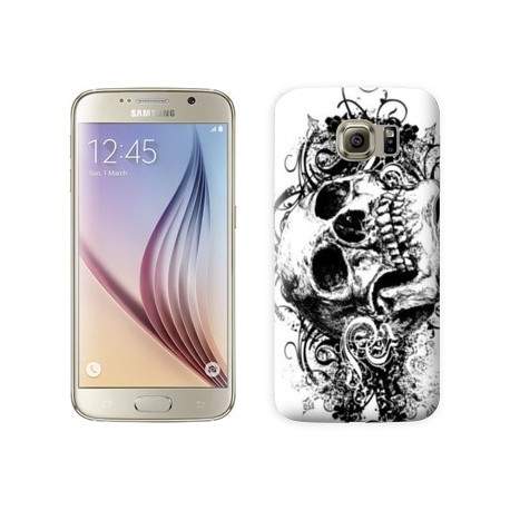 Coque skull black pour Samsung Galaxy S7