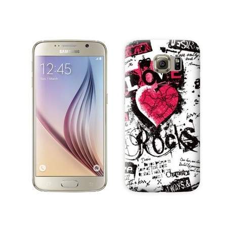 Coque Love rock pour Samsung Galaxy S7