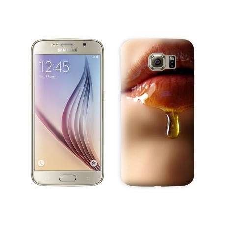 Coque Levre pour Samsung Galaxy S7
