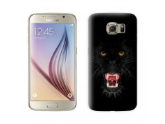 Coque leopard black pour Samsung Galaxy S7