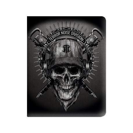 Etui cuir ARMY SKULL pour IPAD mini 1 et Retina