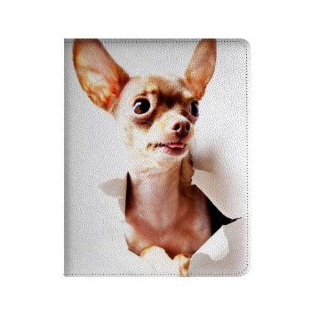 Etui cuir CHIHUAHUA pour IPAD mini 1 et Retina