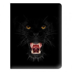 Etui cuir BLACK LEOPARD pour IPAD mini 1 et Retina