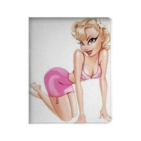 Etui cuir PIN UP 1 pour IPAD mini 1 et Retina