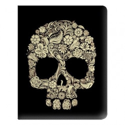 Etui cuir SKULL FUN 4 pour IPAD mini 1 et Retina