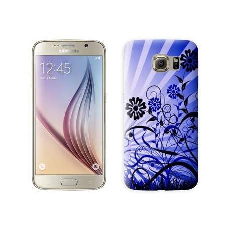 Coque coucher soleil bleu pour Samsung Galaxy S7 EDGE