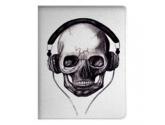 Etui cuir SKULL FUN 8 pour IPAD mini 1 et Retina