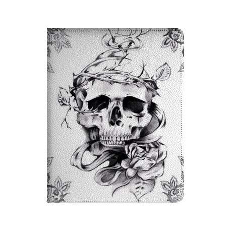 Etui cuir SKULL FUN 9 pour IPAD mini 1 et Retina