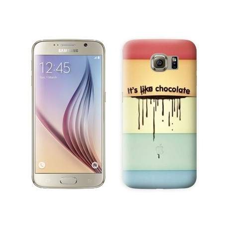 Coque chocolate pour Samsung Galaxy S7 EDGE
