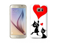 Coque cat lover pour Samsung Galaxy S7 EDGE