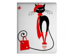 Etui cuir WINTER CAT pour IPAD mini 1 et Retina