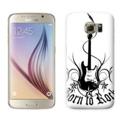 Coque born to rock pour Samsung Galaxy S7 EDGE