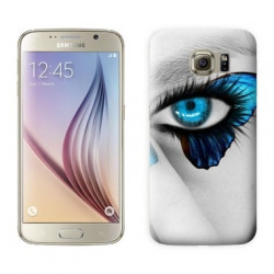 Coque bleu eyes pour Samsung Galaxy S7 EDGE