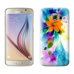 Coque fleur 01 pour Samsung Galaxy S7 EDGE