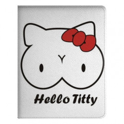 Etui cuir HELLO TITTY pour IPAD mini 2