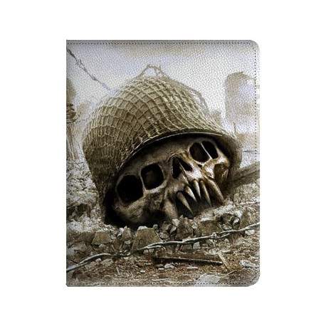 Etui cuir SKULL ALIEN pour IPAD mini 2