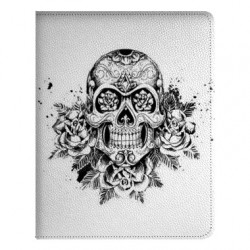 Etui cuir SKULL AND ROSES pour IPAD mini 2