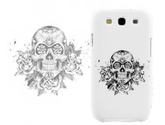 Coque SKULL AND ROSES pour Samsung Galaxy A8