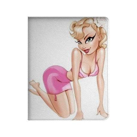 Etui cuir PIN UP 1 pour IPAD mini 3