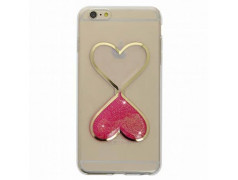 Coque SABLIER PAILLETE ROSE pour iPhone 5, 5S, 5C, SE