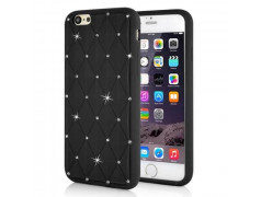 Coque souple BLING noire pour iPhone 6 et iPhone 6S