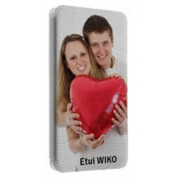 Etuis Cuir PERSONNALISES pour WIKO RAINBOW