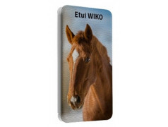 Etuis Cuir PERSONNALISES pour WIKO RAINBOW