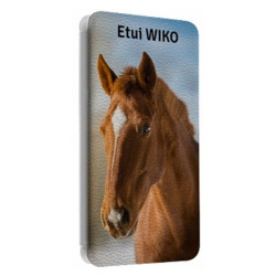 Etuis Cuir PERSONNALISES pour WIKO RAINBOW