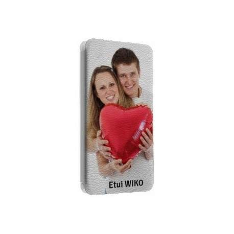 Etuis Cuir PERSONNALISES pour WIKO SUNSET 2