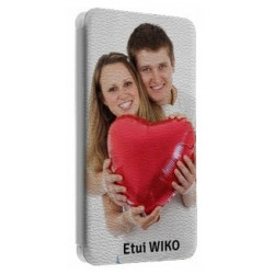 Etuis Cuir PERSONNALISES pour WIKO HIGHWAY 4G