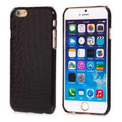 Coque CROCODILE noire pour iPhone 6 et iPhone 6S