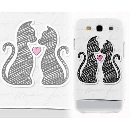 Coque Rigide CHAT 2 pour SAMSUNG GALAXY A3 2016