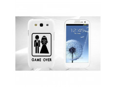 Coque Rigide GAME OVER pour SAMSUNG GALAXY A3 2016