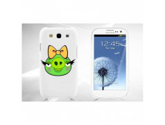 Coque Rigide ANGRY BIRD VERT pour SAMSUNG GALAXY A3 2016