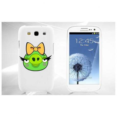 Coque Rigide ANGRY BIRD VERT pour SAMSUNG GALAXY A3 2016