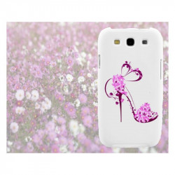 Coque Rigide TALON AIGUILLE FLEURS pour SAMSUNG GALAXY A3 2016