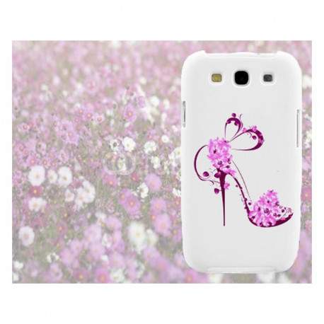 Coque Rigide TALON AIGUILLE FLEURS pour SAMSUNG GALAXY A3 2016