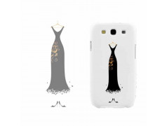 Coque Rigide ROBE NOIRE pour SAMSUNG GALAXY A3 2016