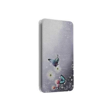 Etui portefeuille cuir PAPILLON 2 Samsung Galaxy A5 2016