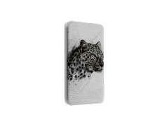 Etui portefeuille cuir LEOPARD Samsung Galaxy A5 2016