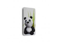 Etui portefeuille cuir PANDA Samsung Galaxy A5 2016