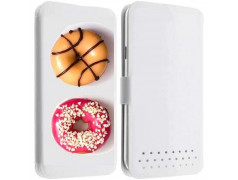 Etui portefeuille cuir DONUTS 1 Samsung Galaxy A5 2016