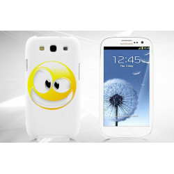 Coque CRAZY SMILEY pour Samsung J3